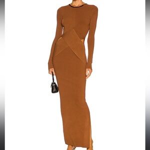 SIR. Josephine Draped Dress Size S